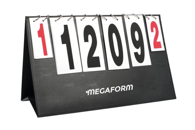 Marquoir de table repliable — tableau de score pliable 0 à 99